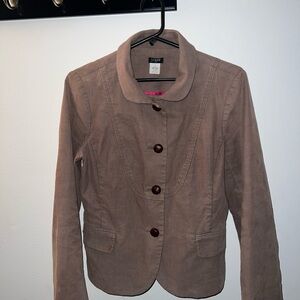 J. Crew Women's Brown Corduroy Blazer